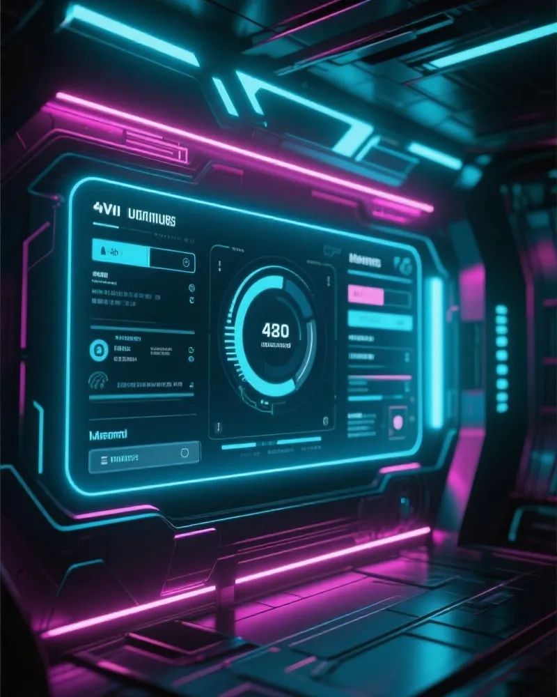 Digital Slot Machine Interface